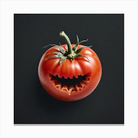 Tomato Face 1 Canvas Print