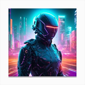 Sci - Fi Futurist Canvas Print