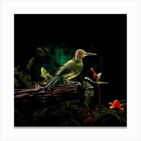 Glass Bird Canvas Print