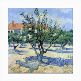 Oleanders Vincent Van Gogh Art Print Art Print(2) Canvas Print