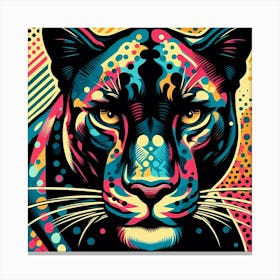 Pop Panther 1 Canvas Print