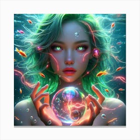 Mermaid 33 Canvas Print