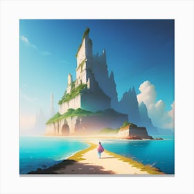 Enchanted Veil Canvas Print