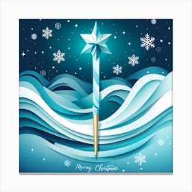 Christmas vector art Canvas Print