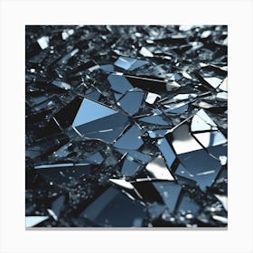 Shattered Glass 12 Canvas Print