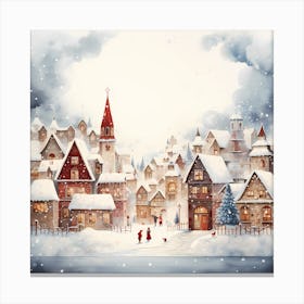 Whispers of Frost Canvas Print
