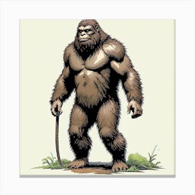 Sasquatch Canvas Print