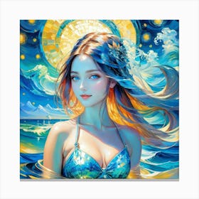 Mermaidgigd Canvas Print