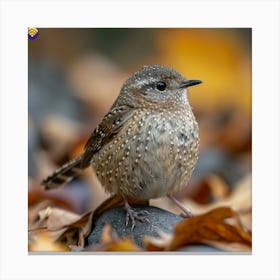 Cute Wren 1 Canvas Print