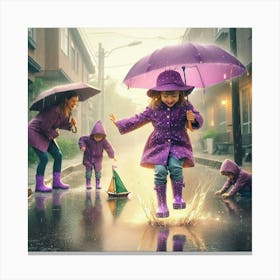 Rainy Day 1 Canvas Print