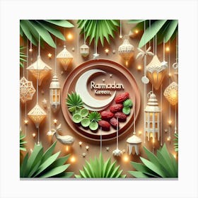 Ramadan 5 Canvas Print