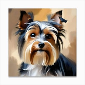 Yorkshire Dog Canvas Print