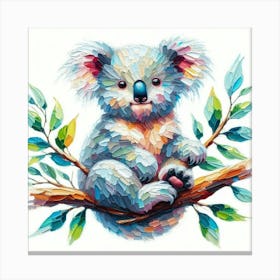Koala Painting Canvas Print