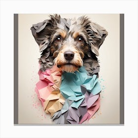 Dog Portrait Canvas Print