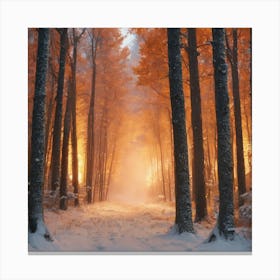 Autumn Forest Canvas Print