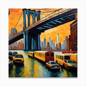 Brooklyn Bridge 1 Canvas Print