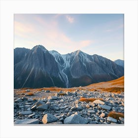 Sunrise In The Mountains 7 Canvas Print