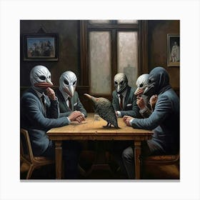 'The Game' Canvas Print