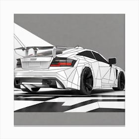 Audi R8 1 Canvas Print
