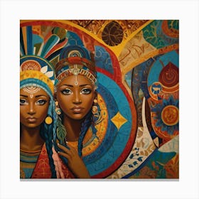 Egyptian Women Canvas Print
