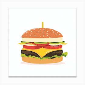 Hamburger 1 Canvas Print