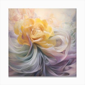 Ethereal Azure Melodies Canvas Print
