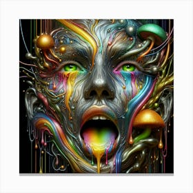 Psychedelic Art 12 Canvas Print