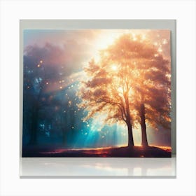 Rays Of Light 3 Canvas Print