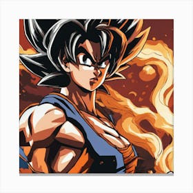 Dragon Ball Super 72 Canvas Print