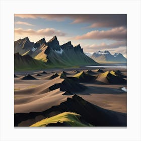 Iceland Landscape Canvas Print