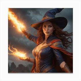 Wizard Canvas Print