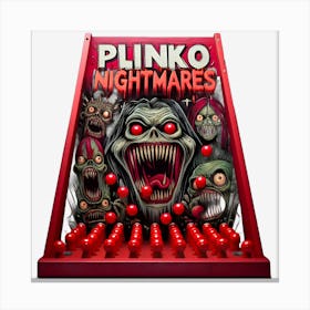 Pinko Nightmares #1 Canvas Print