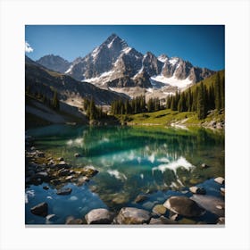 Sovereign Peaks Canvas Print