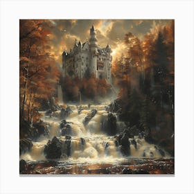 Brunswick Castle, Impressionism and Realism Canvas Print