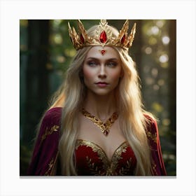 Queen Of The Forest Canvas Print