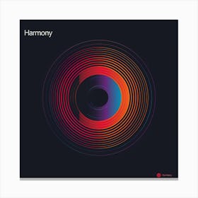 Harmony Canvas Print