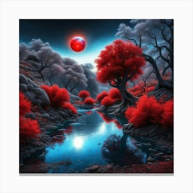 Alien Planet Canvas Print