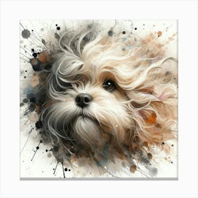 Dog'S Head Canvas Print