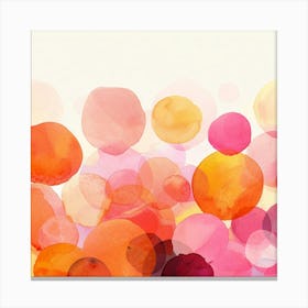 Abstract Watercolor Background 4 Canvas Print