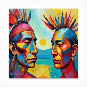 Native Americans1 Canvas Print