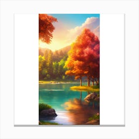 Autumn Forest 13 Canvas Print