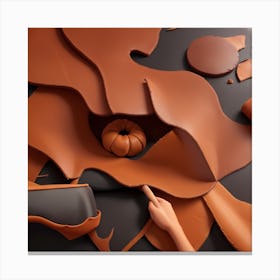 Of A Pumpkin Canvas Print