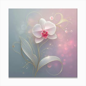 Orchid Flower Canvas Print