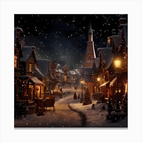 Whispers of Winter Waltz Canvas Print