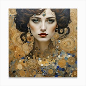 a painting Klimt never made Canvas Print