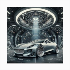 Jaguar F-Type Concept 2 Canvas Print