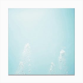 Water Fountain Canvas Print