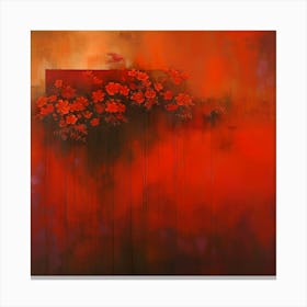 Red Flowers Canvas Print