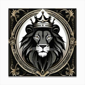 King Lion 1 Canvas Print