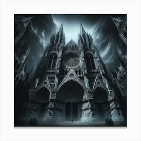 Dark Cathedral 9 Canvas Print